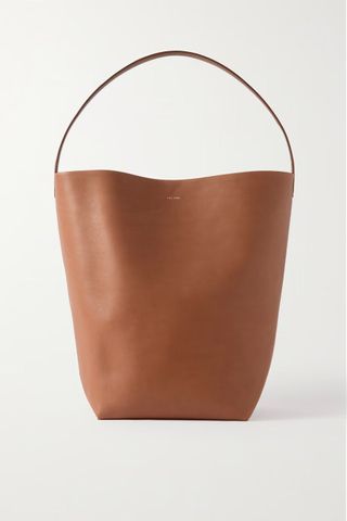 The Row + N/S Park Large Leather Tote Bag
