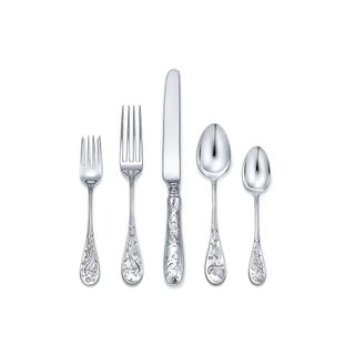 Tiffany & Co. + Audubon Five-Piece Sterling Silver Flatware Set