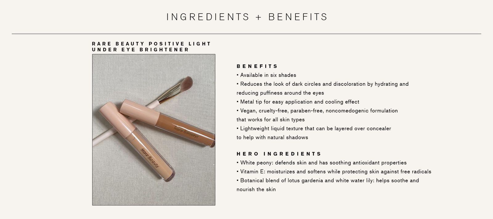 I Tried Rare Beauty's Under-Eye Brightener—Here's My Review | Who What Wear