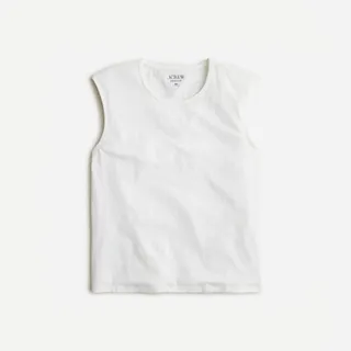 J.Crew + Organic Slub Cotton Muscle T-shirt