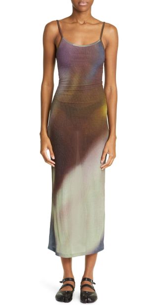 Paloma Wool + Flandria Colorblock Ombré Rib Dress