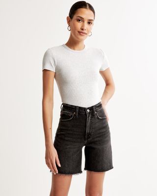 Abercrombie + High Rise 7 Inch Dad Short