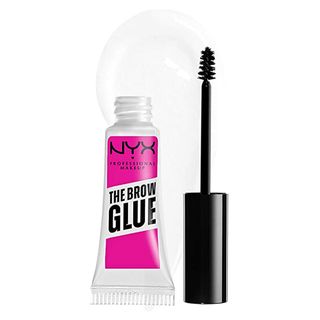 NYX Professional Makeup + The Brow Glue, Extreme Hold Eyebrow Gel in Clear