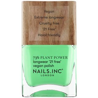 Nails Inc. + Plant Power Nail Polish in Easy Being Green