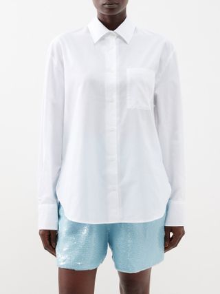 The Frankie Shop + Lui Organic Cotton-Poplin Shirt