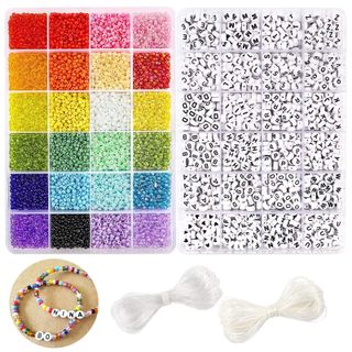 Dicobd + 10800pcs Craft Beads Kit