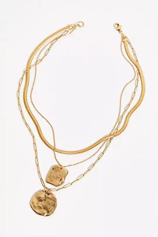 Free People + Oversized Coin Necklace