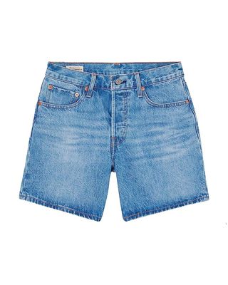 Levi's + 501 Rolled Short Denim Shorts