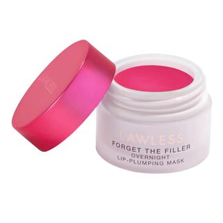 Lawless + Forget the Filler Overnight Lip Plumping Mask in Juicy Watermelon