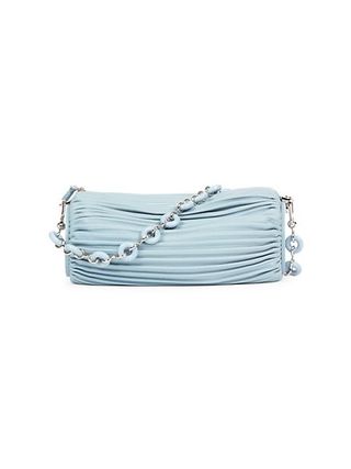 Loewe + Bracelet Pleated Leather Pouch