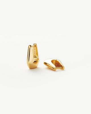 Missoma x Lucy Williams + Arco Small Hoop Earrings