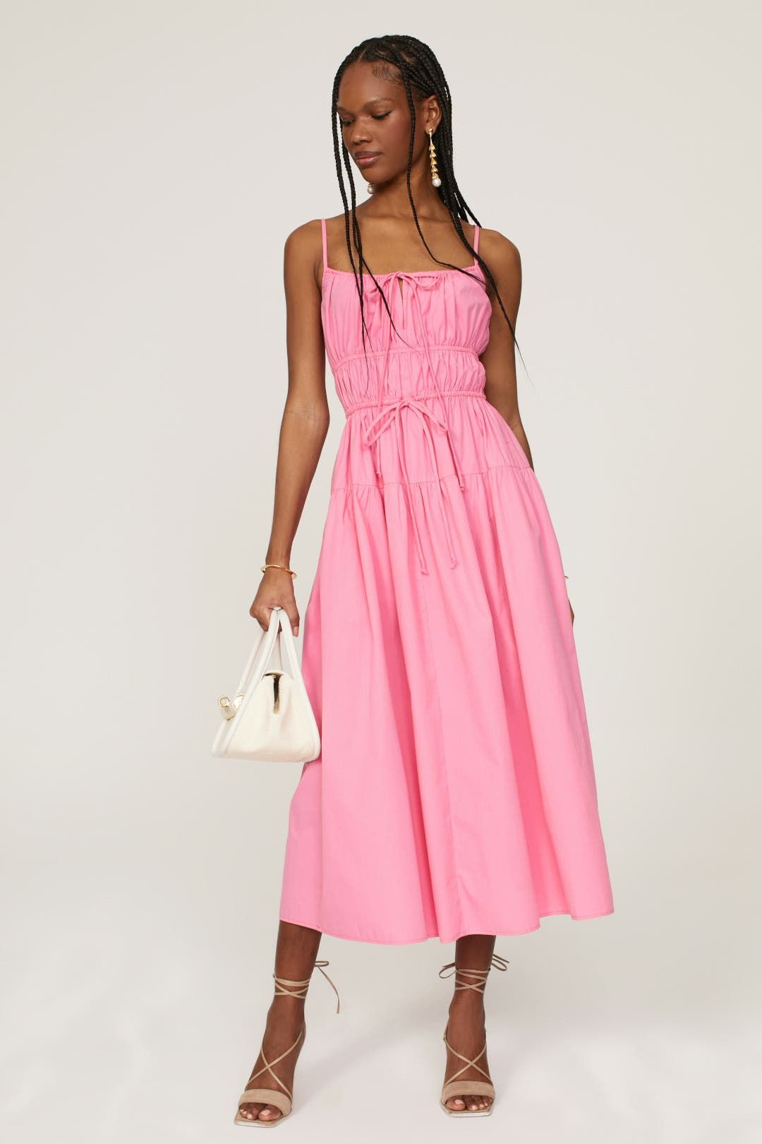 dress for graduation ceremony Bridesmay Cocktail Dresses Women 2024 Wedding Guest Midi with Color:FIESTA __color_blue-washed:s17771_blue-washed Short Sleeve Slate Blue