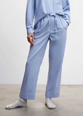 Mango + Cotton Pyjama Pants