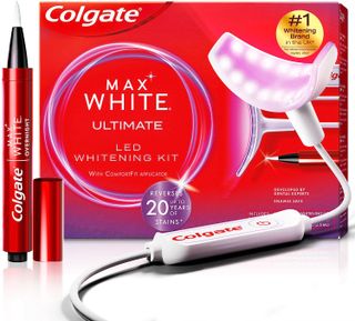 Colgate + Max White Ultimate At Home LED Teeth Whitening Kit