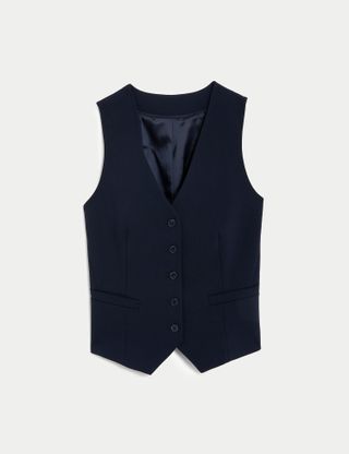 M&S Collection + Tailored Waistcoat