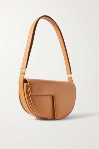 Patou + Le Patou Leather Shoulder Bag