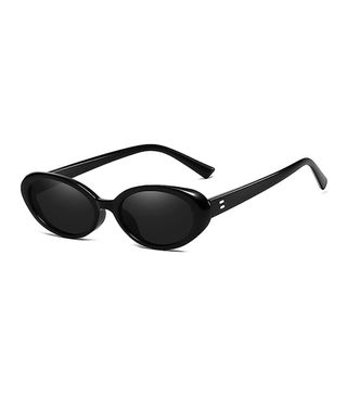 Verfimaci + Retro Oval Sunglasses