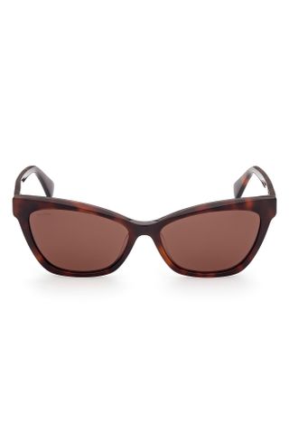 Max Mara + 58mm Cat Eye Sunglasses