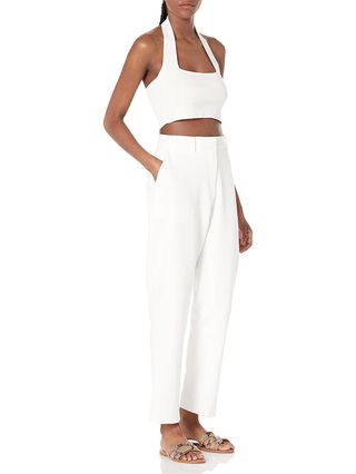 The Drop + Abby Flat Front Pant