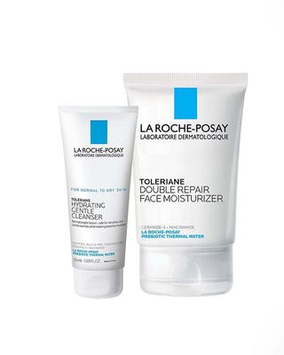 La Roche-Posay + Toleriane Double Repair Face Moisturizer and Cleanser
