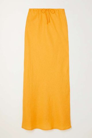 Faithfull the Brand + Cataline Linen Maxi Skirt