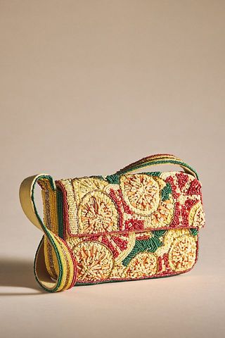Anthropologie + The Fiona Beaded Bag: Fruit Edition