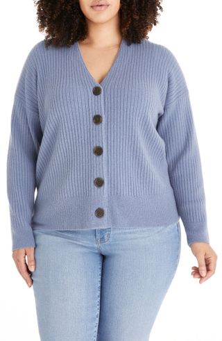 Madewell + Cameron Rib Coziest Yarn Cardigan Sweater