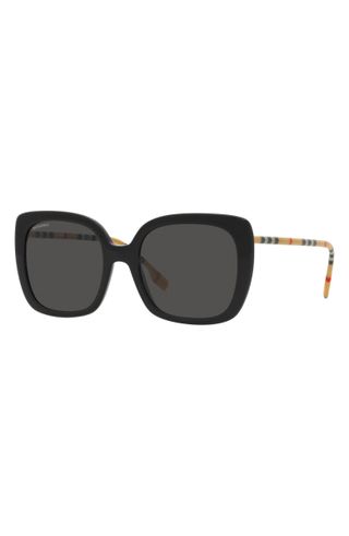 Burberry + Carroll 54mm Square Sunglasses