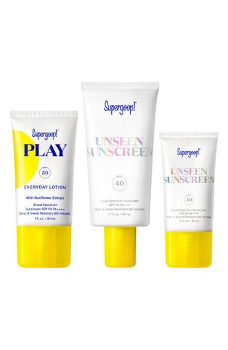 Supergoop! + Unseen & Play Sunscreen SPF 50 Set