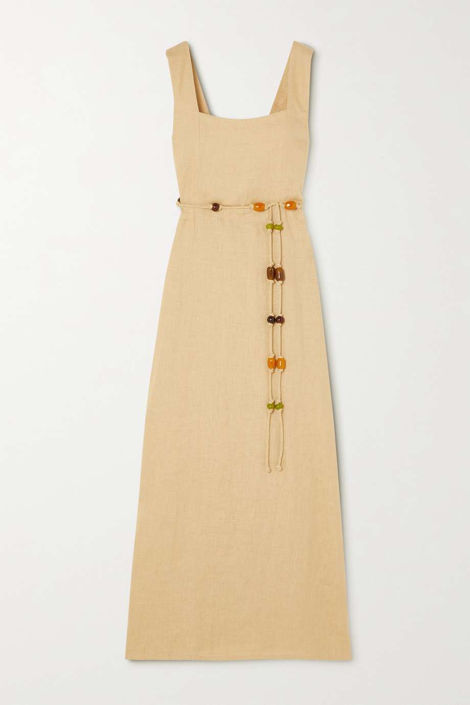 Faithfull the Brand x Monikh + + Net Sustain Azalea Belted Linen Maxi Dress