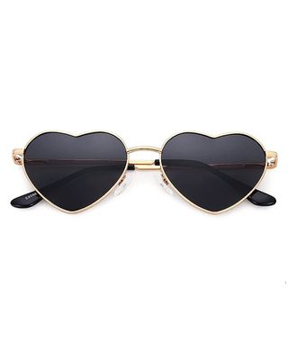 Dollger + Polarized Heart-Shaped Sunglasses