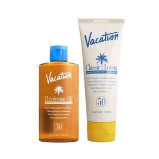 Vacation + Leisure-Enhancing Sunscreen Summer Sunscreen Duo
