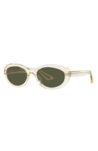 Oliver Peoples X Khaite + 1969c 53mm Oval Sunglasses