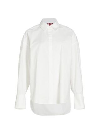 Staud + Colton Oversized Cotton Shirt