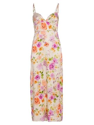 Favorite Daughter + Rosemary Floral Midi Slip Dress