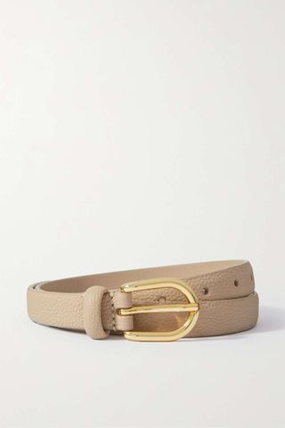 Anderson's + Textured-Leather Waist Belt