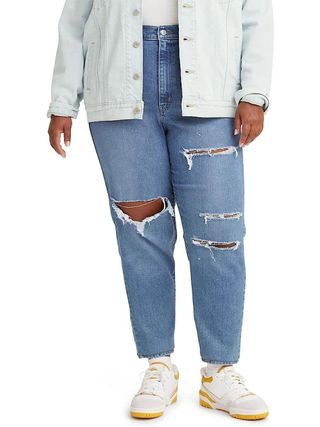 Levi's + High Waisted Mom Jeans