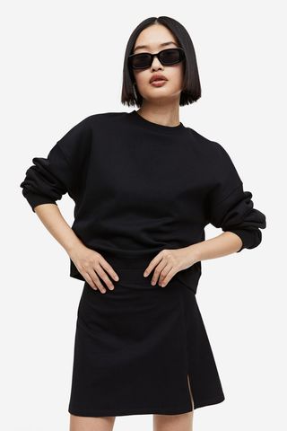 H&M + A-Line Jersey Skirt