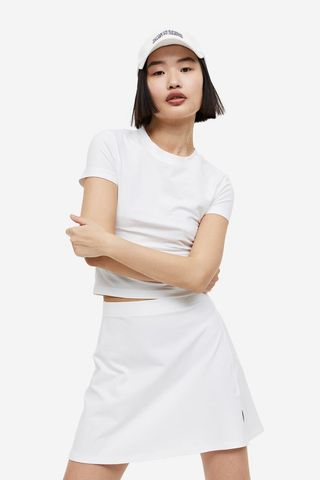 H&M + A-Line Jersey Skirt