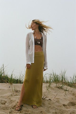 Free People + Golden Hour Maxi Skirt