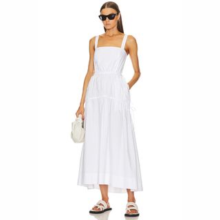 Helsa + Cotton Poplin Midsummer Dress