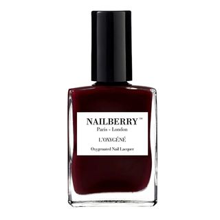 Nailberry + L'Oxygene Nail Lacquer in Noirberry