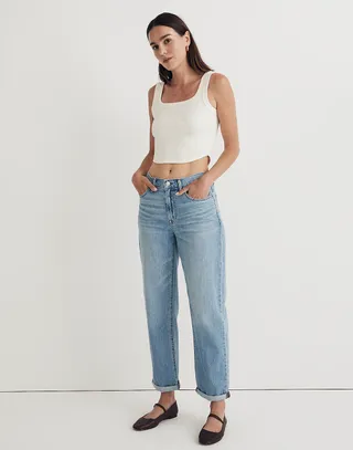 Madewell + The Slouchy Boy Jean