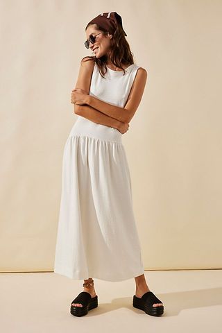 Free People + Free-Est Easy Does It Maxi in Ivory