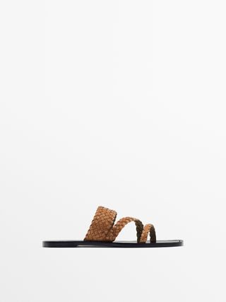 Massimo Dutti + Vamp Plaited Sandals