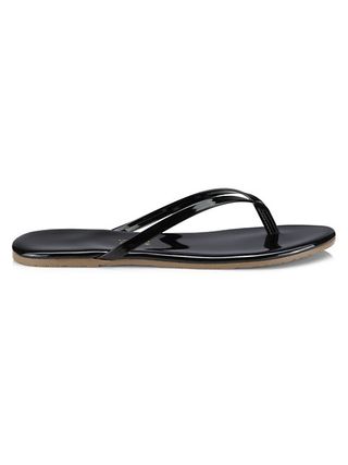 Tkees + Glosses Patent Leather Flip Flops