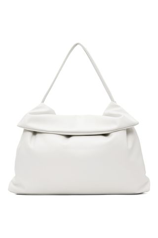 Blossom + White Faco Shirring Bag