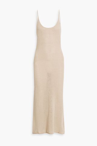 Onia + Linen Midi Slip Dress