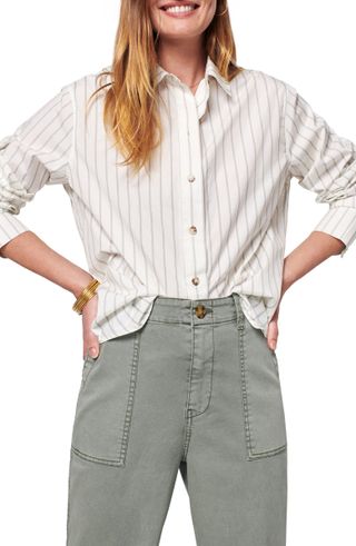 Faherty + Malibu Cotton Poplin Button-Up Shirt