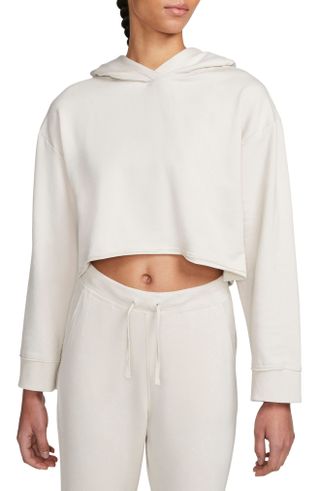 Nike + Yoga Luxe Fleece Crop Hoodie